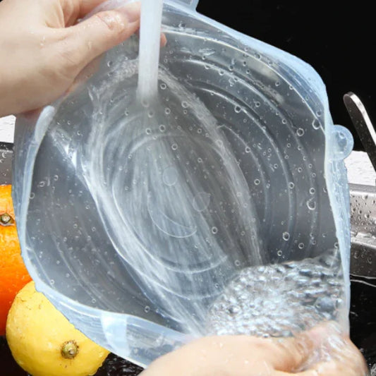 12 Tampas de Silicone Universal