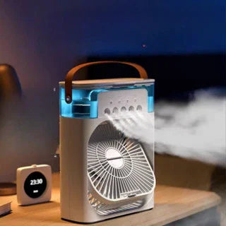 GRANDE Ventilador Climatizador e Umidificador Portátil 2 em 1